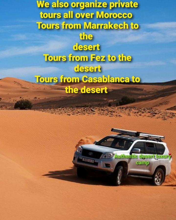 Authentic Desert Luxury Camp Merzouga Eksteriør billede
